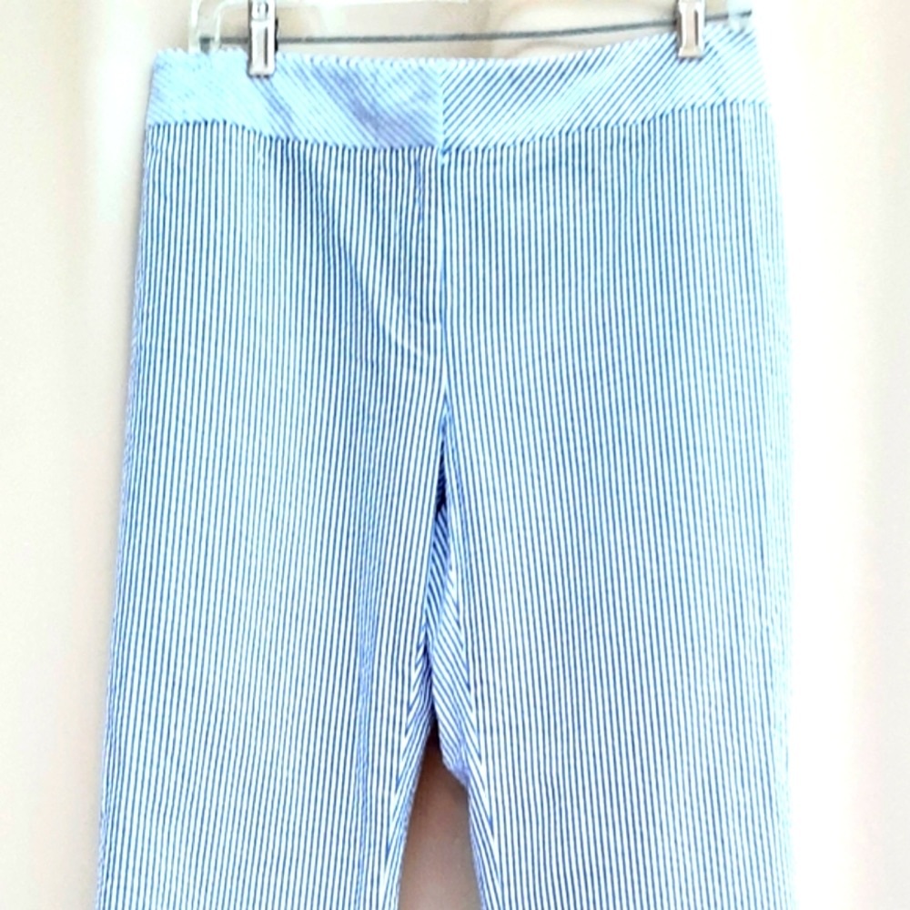 🛍 ANN TAYLOR 🛍 Seersucker Capri’s- worn once!